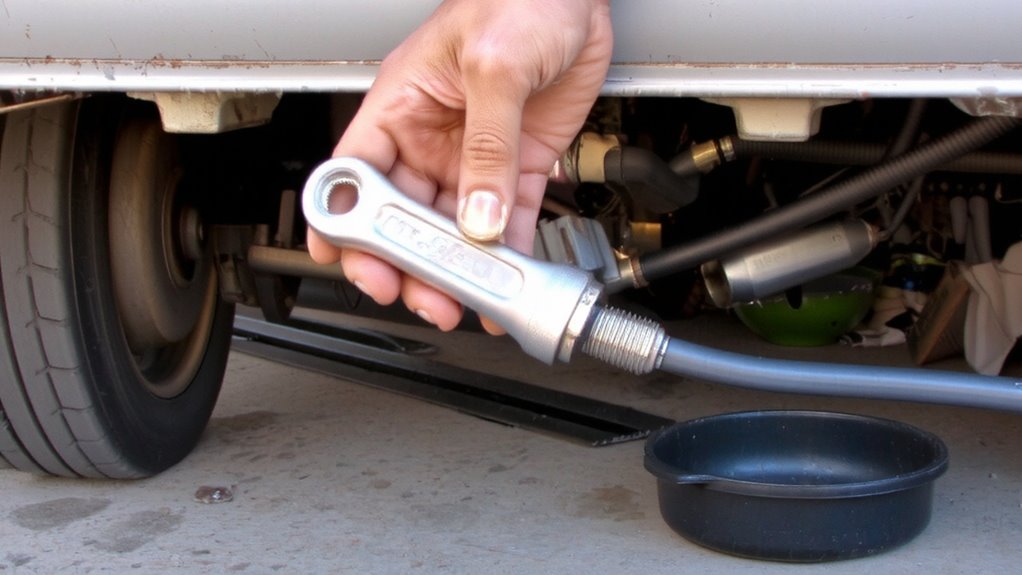 use flare nut wrench carefully