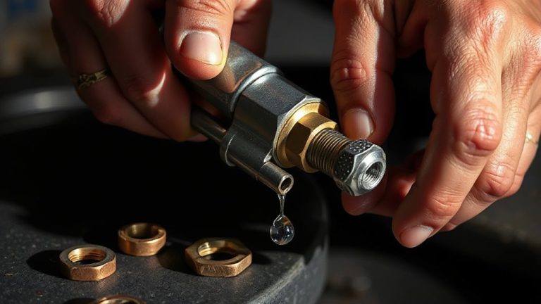 use flare nut wrench securely
