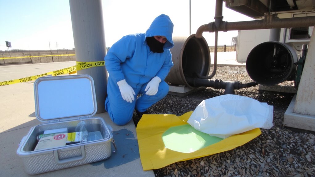 use glycol safe absorbents only