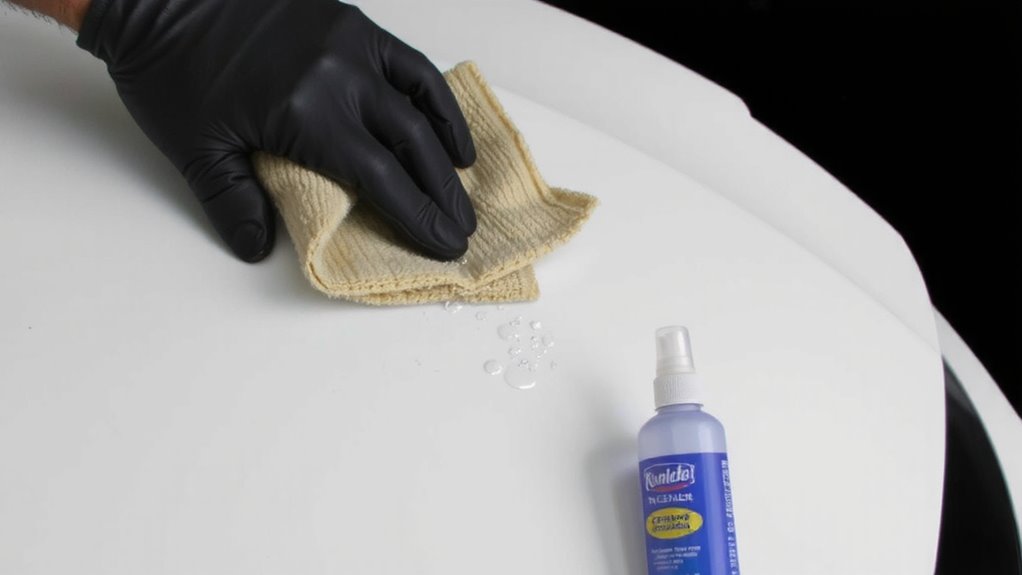 use ph balanced cleaners only