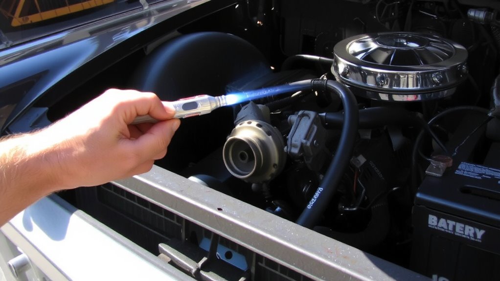 use proper automotive test lights