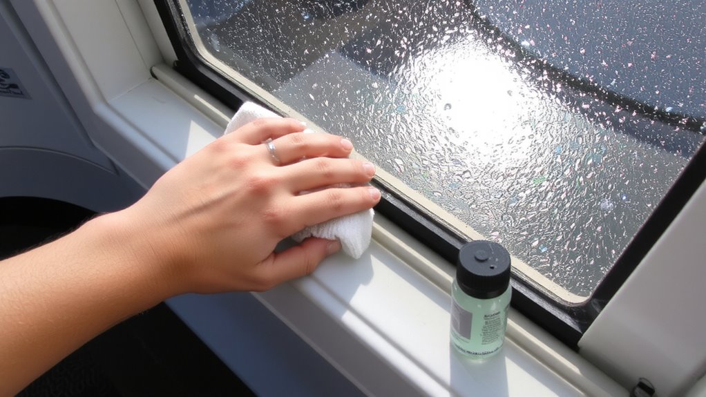 use sensor safe windshield cleaners