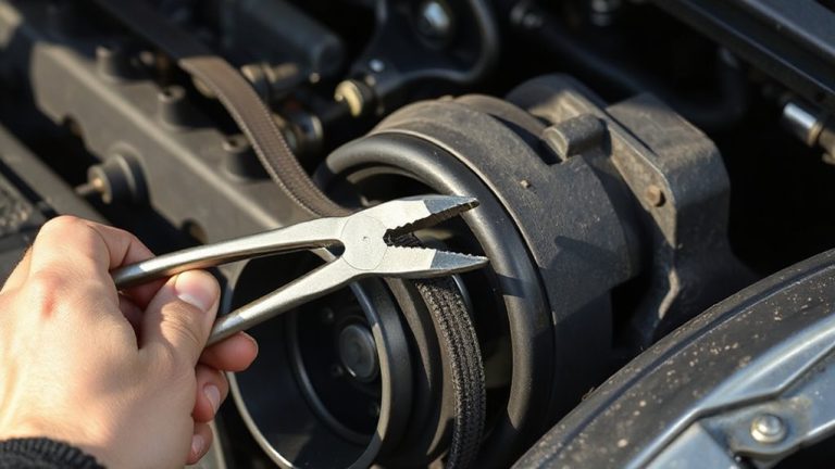 using smooth jaw pliers
