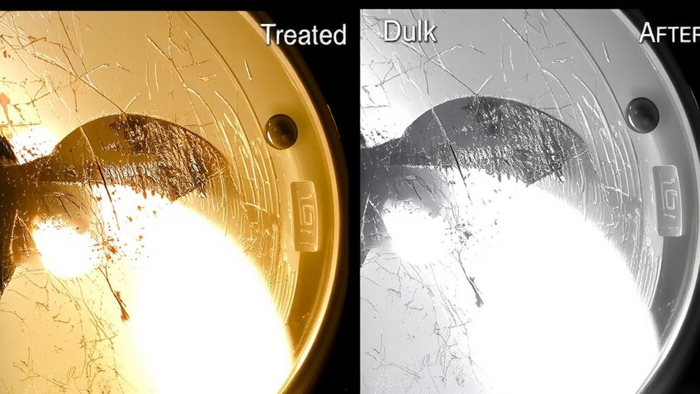uv damage and chemical etching