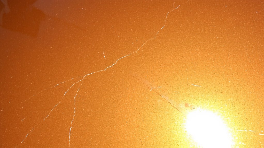 uv degradation of clear coat