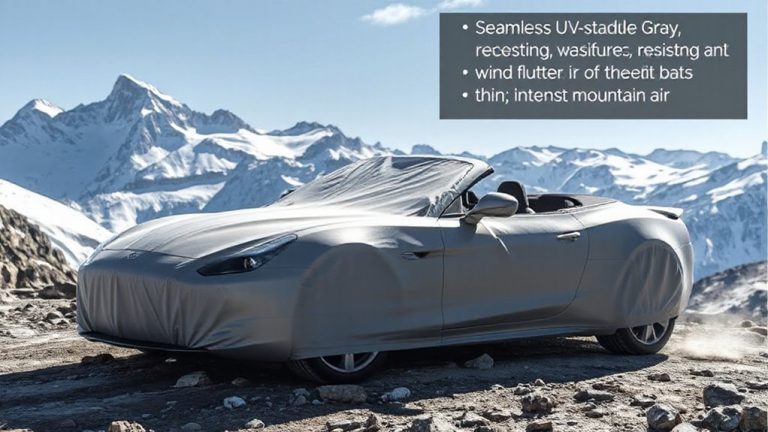 uv stable covers for high altitude convertibles