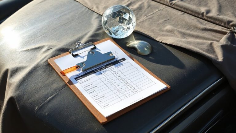 vehicle storage documentation protocol