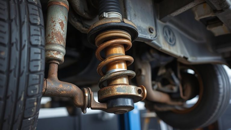 volkswagen jetta strut failure signs