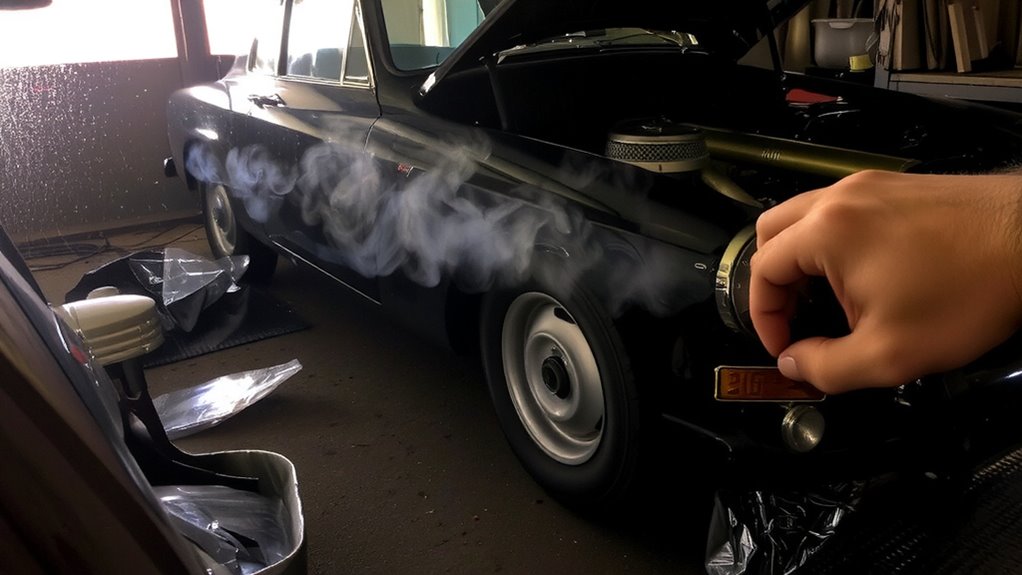warm engine before driving