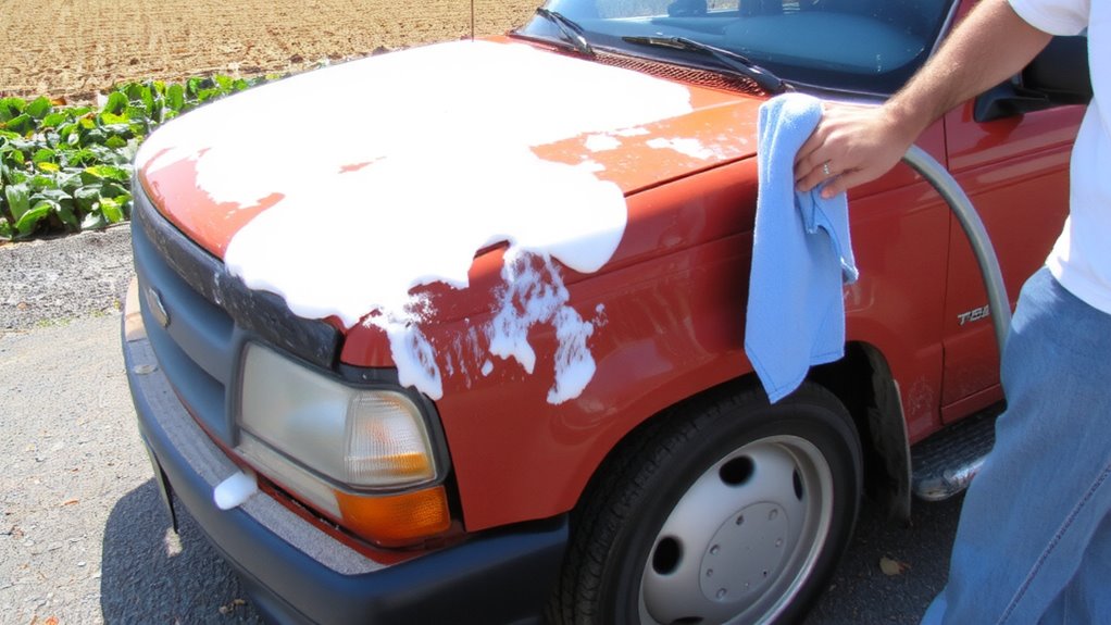 wash safely after farm exposure