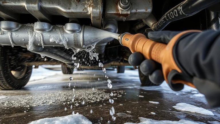 wash undercarriage after winter