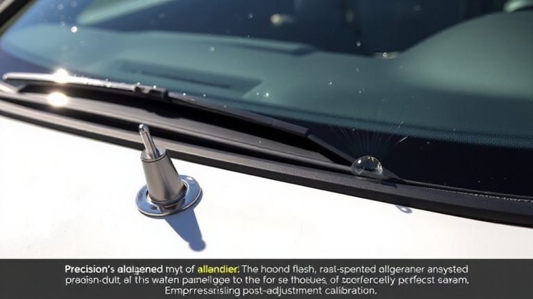 washer jet realignment procedure