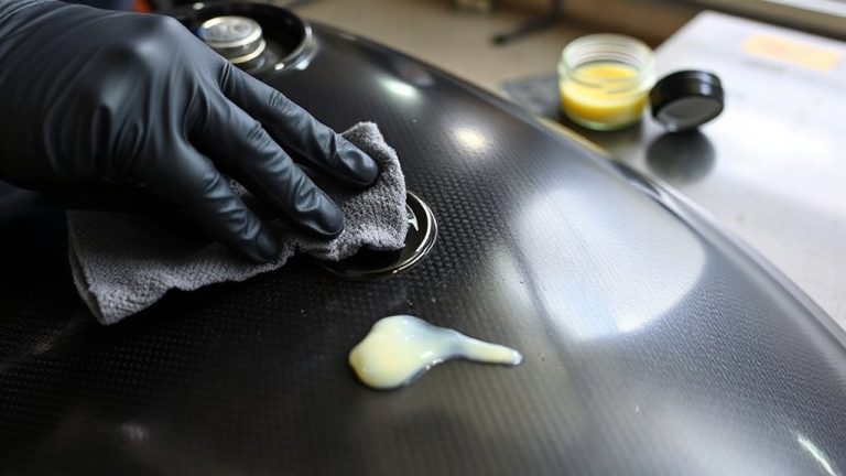 waxing carbon fiber safely
