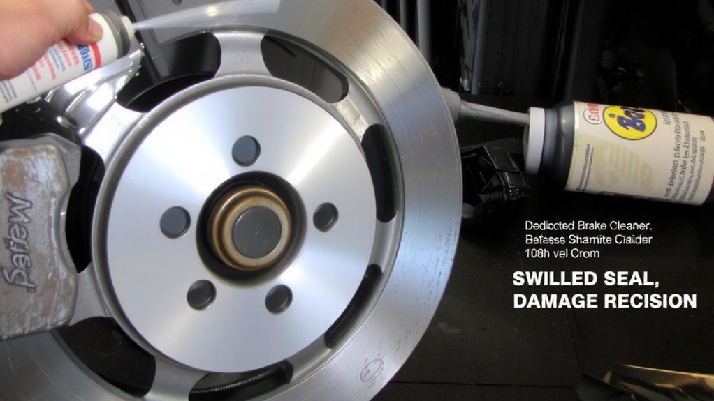 wd 40 damages brake seals