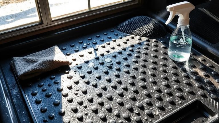 weathertech mat cleaner guide