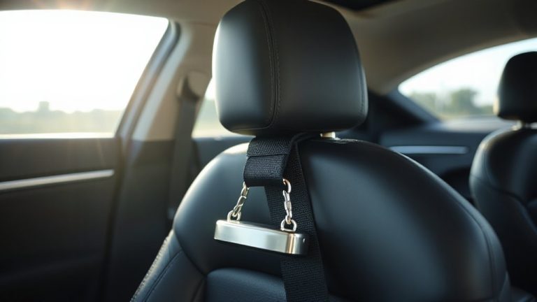 weighted seatbelts stay out