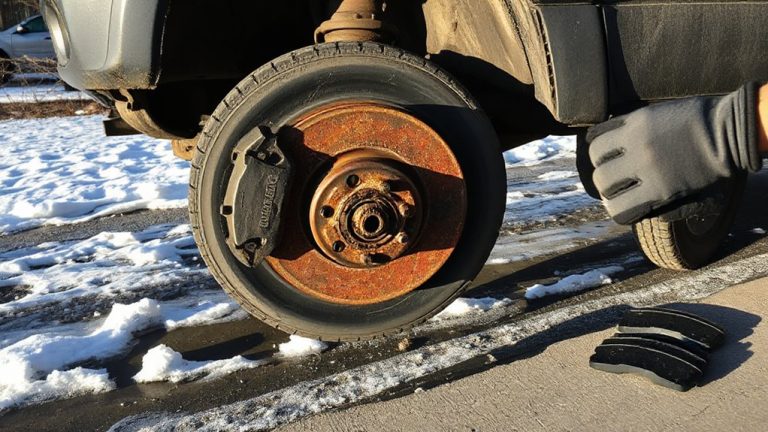 winter snow belt brake checks