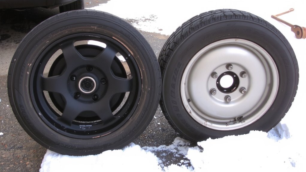 winter tires damage rims