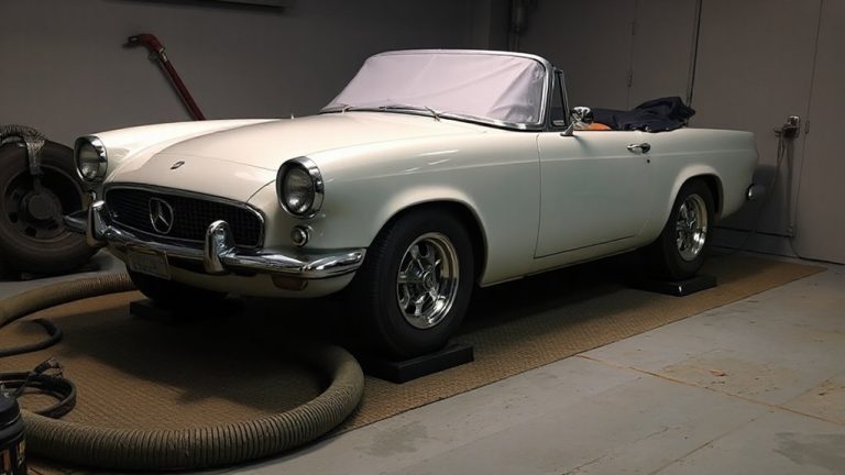winterizing convertible storage process