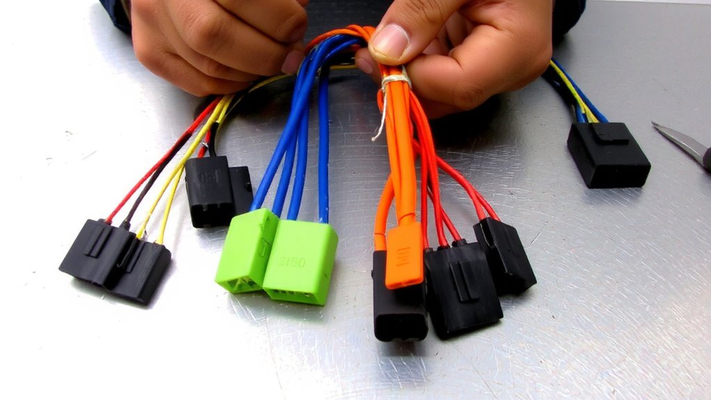 wire colors vary by manufacturer