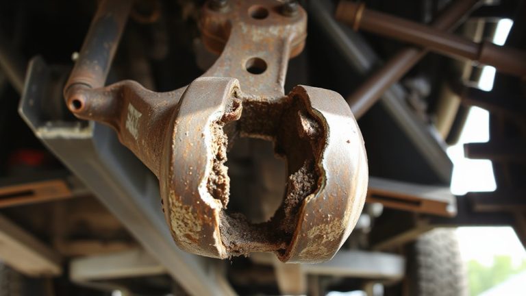 worn bushings degrade ride isolation